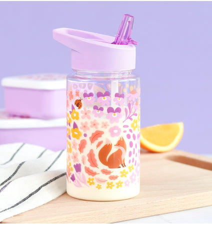 Trinkflasche: Blumengarten