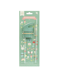 Trinkkappe, Strohhalm und Bürstenset: Joy