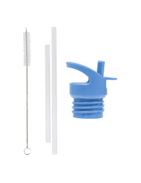 Trinkkappe, Strohhalm und Bürstenset: Piraten