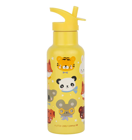 XL-Trinkflasche aus Edelstahl: Tierfreunde