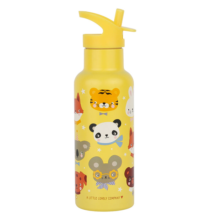 XL-Trinkflasche aus Edelstahl: Tierfreunde