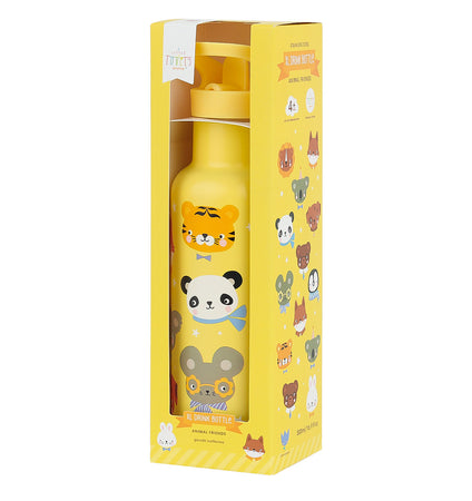 XL-Trinkflasche aus Edelstahl: Tierfreunde