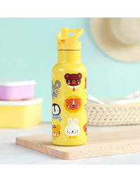 XL-Trinkflasche aus Edelstahl: Tierfreunde