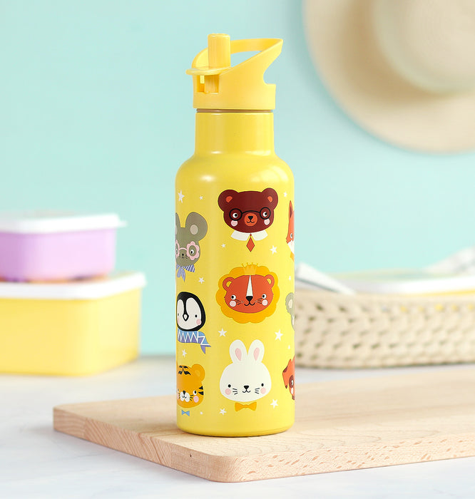 XL-Trinkflasche aus Edelstahl: Tierfreunde