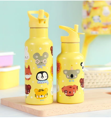 XL-Trinkflasche aus Edelstahl: Tierfreunde