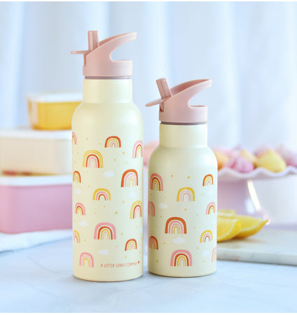 XL-Edelstahl-Trinkflasche: Regenbogen