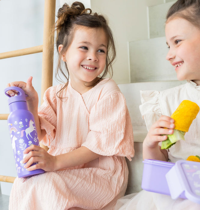 XL-Trinkflasche aus Edelstahl: Einhorn-Traum