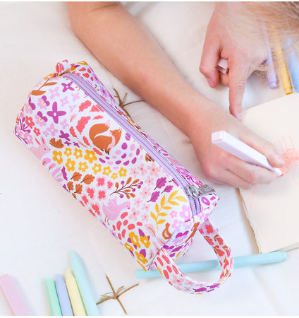 Federmäppchen: Blumengarten