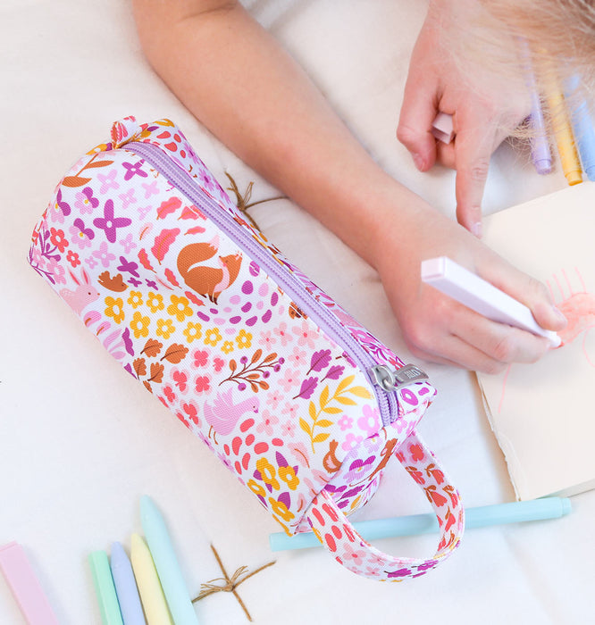 Federmäppchen: Blumengarten