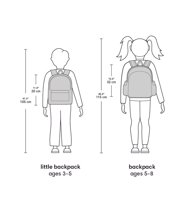 Kleiner Rucksack: Schmetterlinge