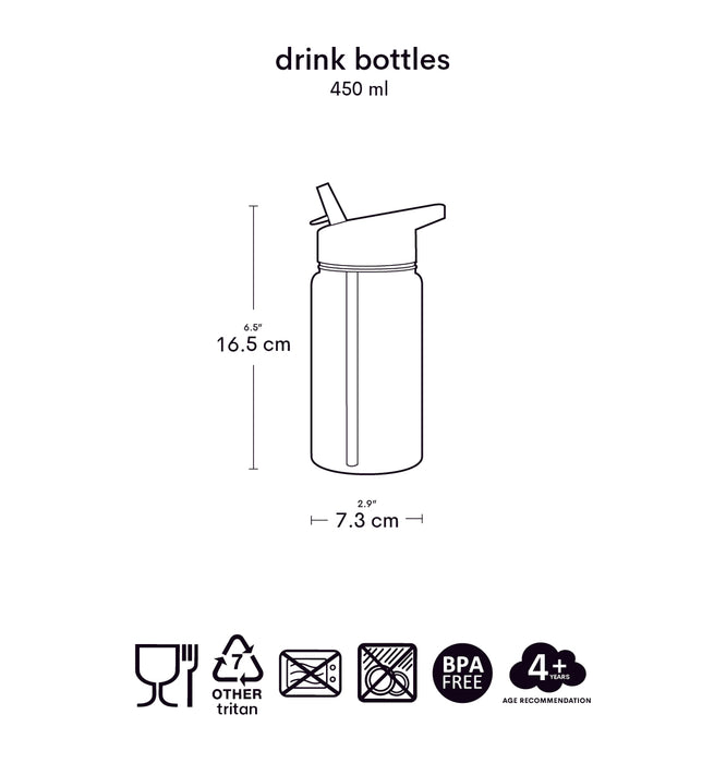 Trinkflasche: Regenbogen