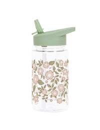 Trinkflasche: Blüten-salbeigrün