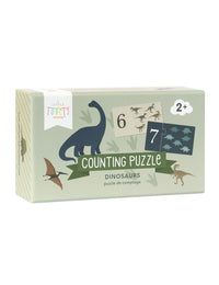 Zahlenpuzzle: Dinosaurier