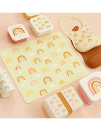 Tischset: Regenbogen