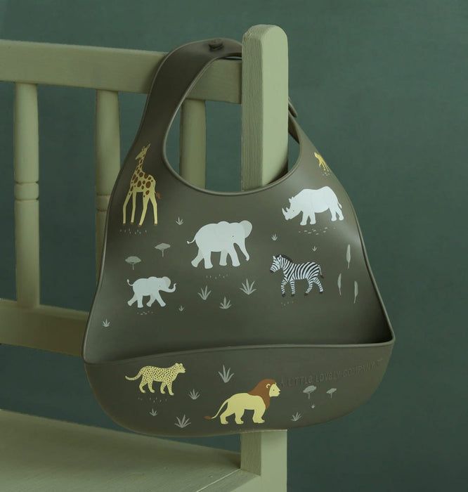 Silikonlätzchen 2 Pack: Savanne