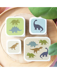 Brot- und Snackdosen Set: Dinosaurier