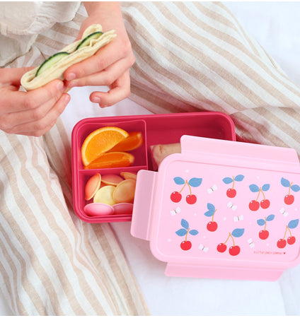 Bento-Lunchbox: Kirschen
