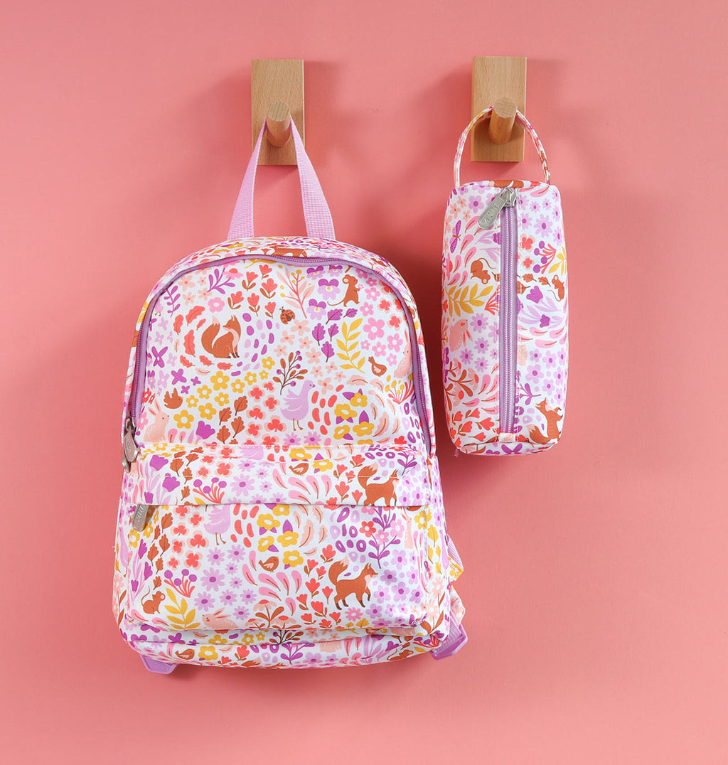 Kleiner Rucksack: Blumengarten