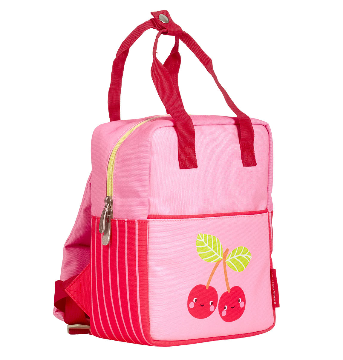 Kleiner Rucksack: fröhliche Kirschen