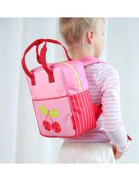 Kleiner Rucksack: fröhliche Kirschen
