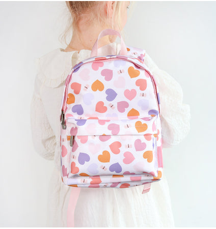 Kleiner Rucksack: Herzen