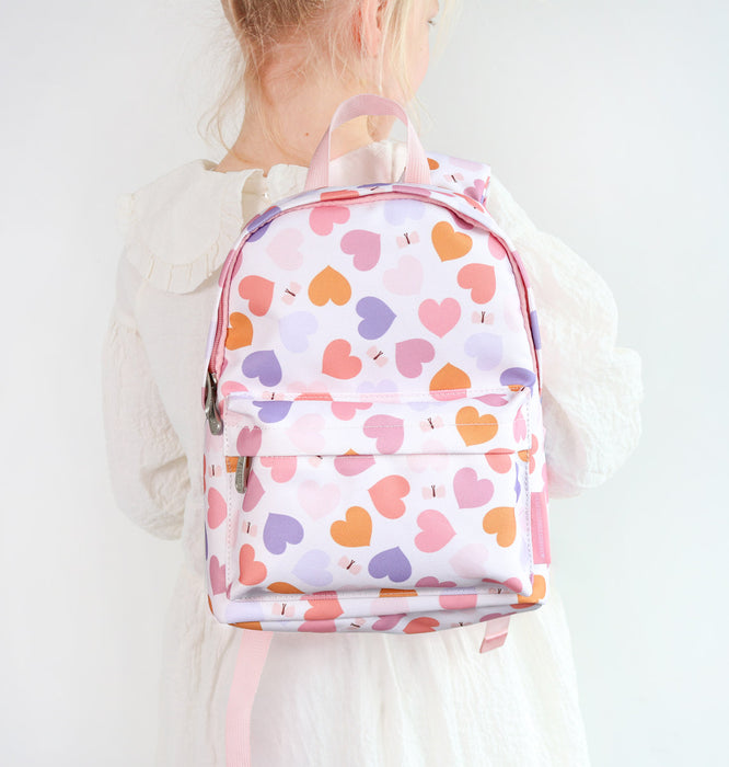 Kleiner Rucksack: Herzen