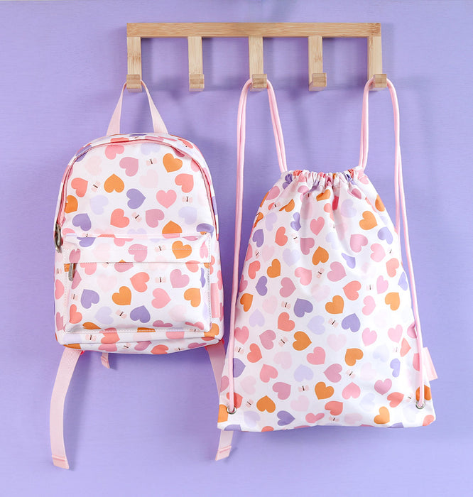 Kleiner Rucksack: Herzen