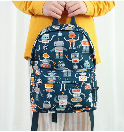 Kleiner Rucksack: Roboter