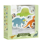 verpakking van dinosaurus speelgoed voor in bad van a little lovely company