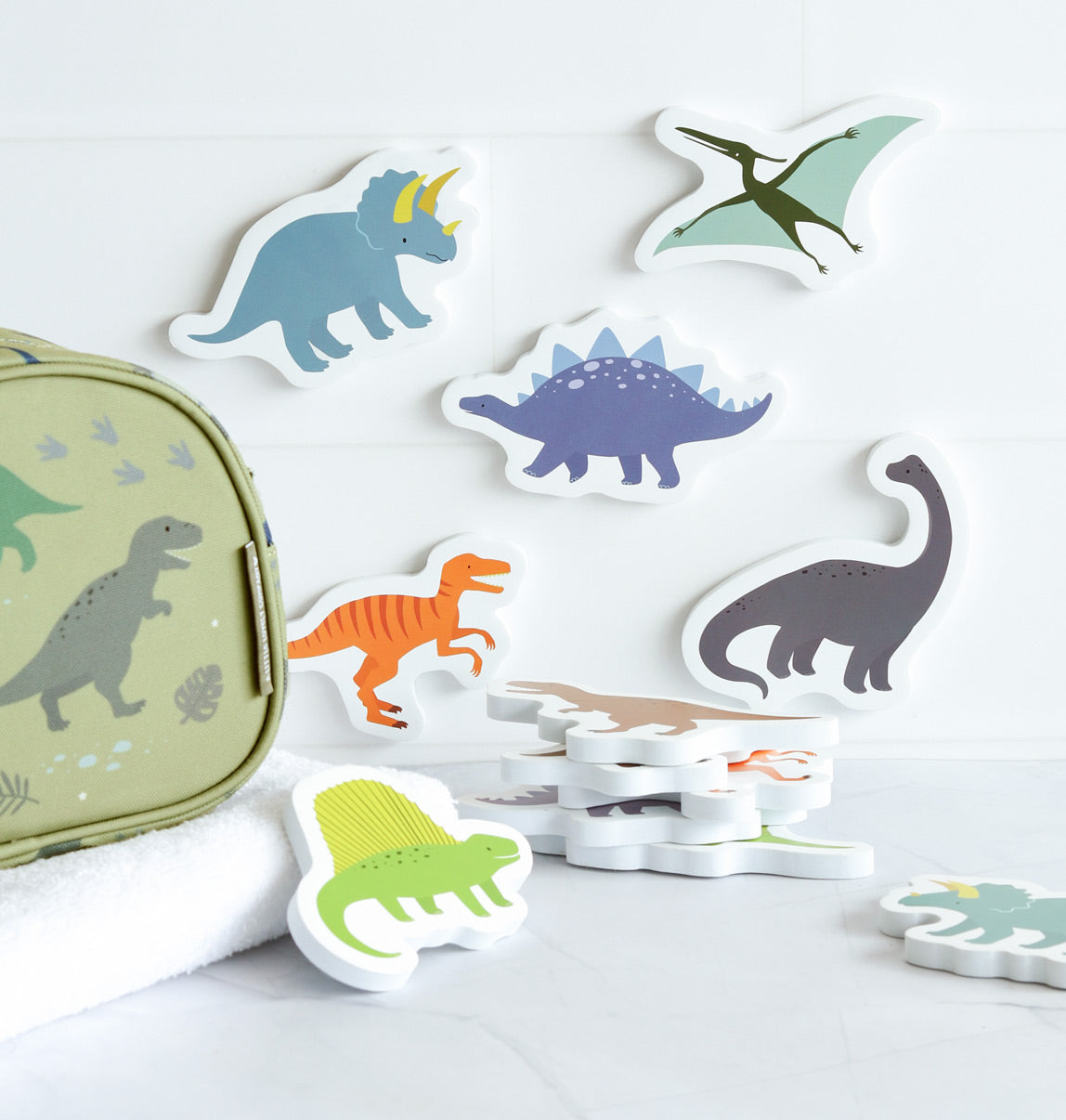 Schaumstoff Badespielzeug: Dinosaurier