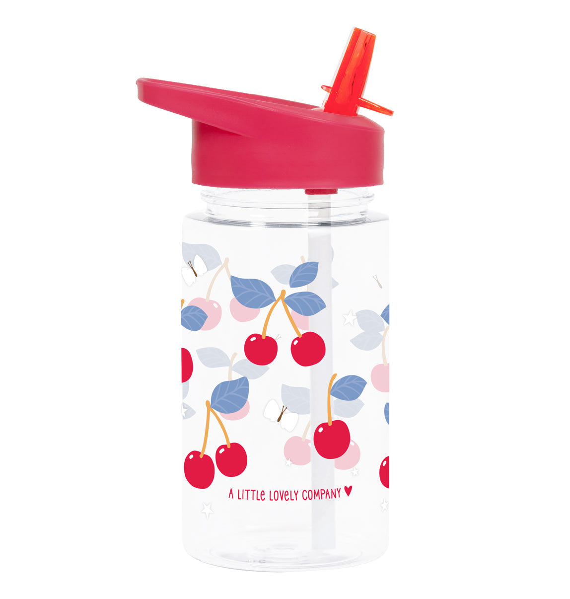 Trinkflasche: Kirschen