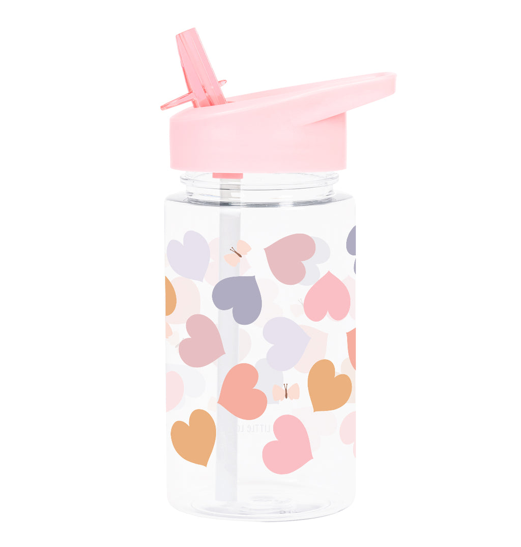 Trinkflasche: Herzen