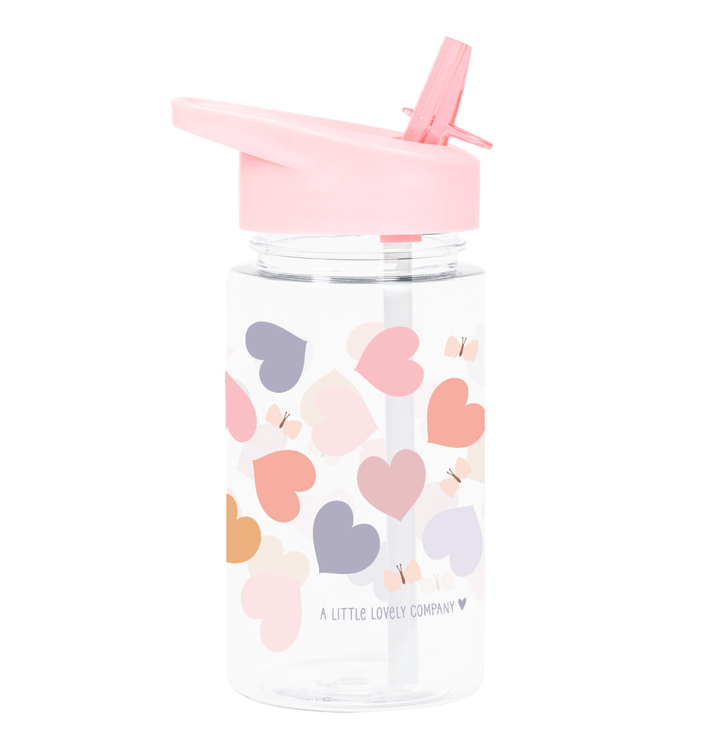 Trinkflasche: Herzen