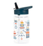 Trinkflasche: Roboter