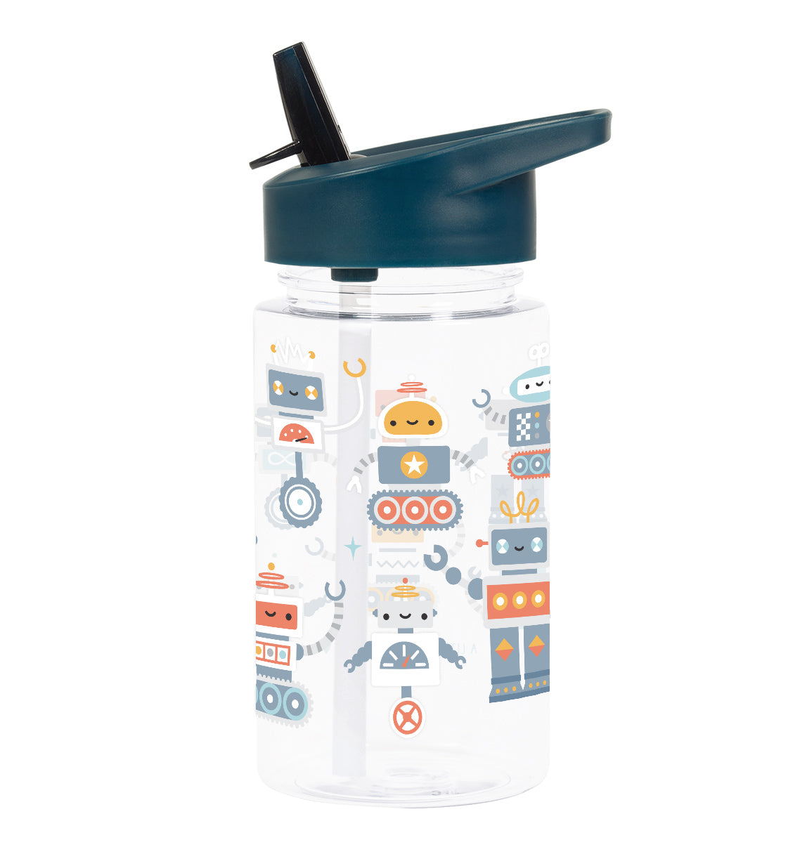 Trinkflasche: Roboter