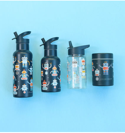 Trinkflasche: Roboter