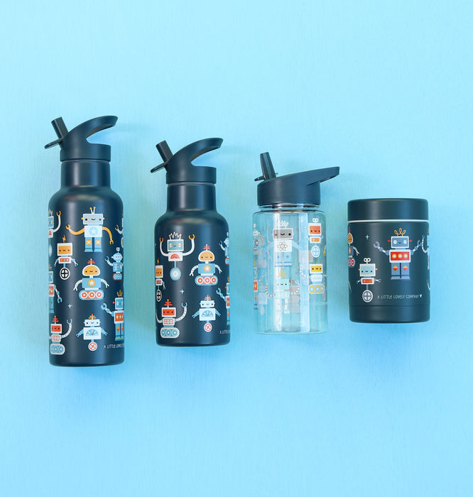 Trinkflasche: Roboter