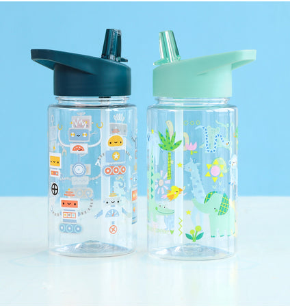 Trinkflasche: Roboter