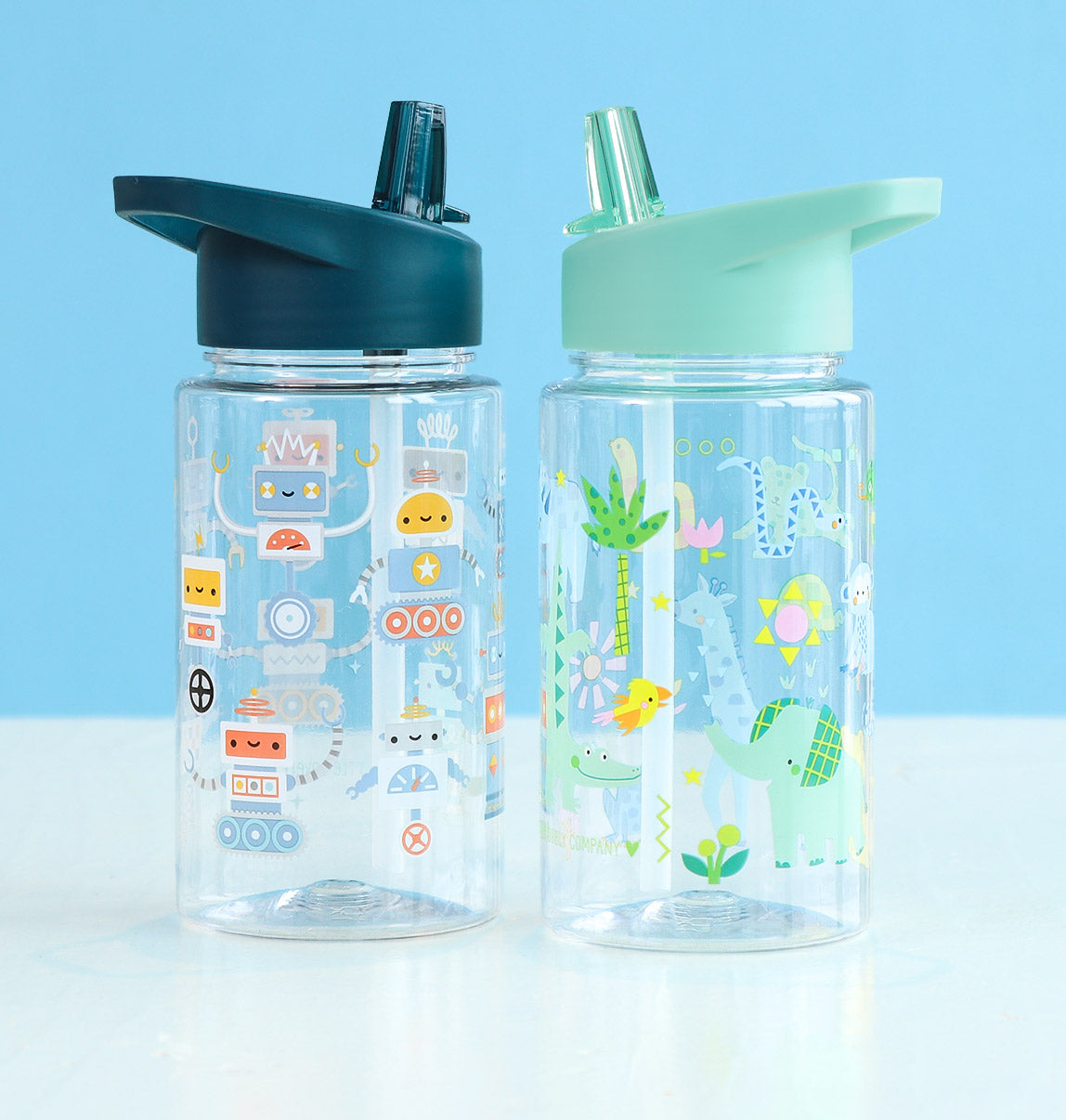 Trinkflasche: Roboter
