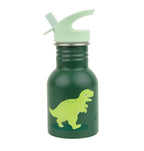 Kleine Edelstahl-Trinkflasche: Dinosaurier