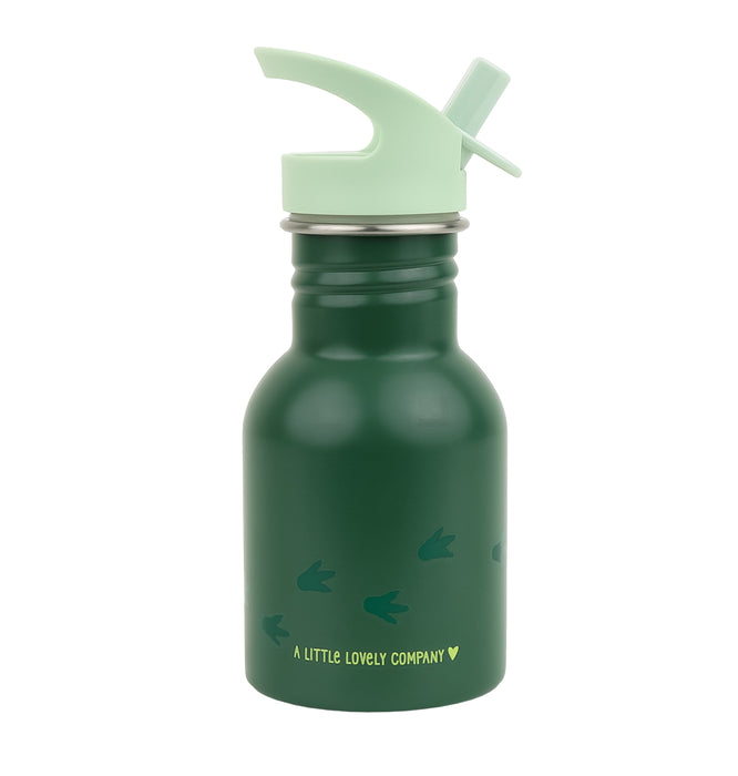 Kleine Edelstahl-Trinkflasche: Dinosaurier