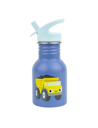 Kleine Edelstahl-Trinkflasche: Kipplaster