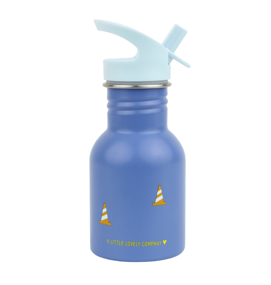 Kleine Edelstahl-Trinkflasche: Kipplaster