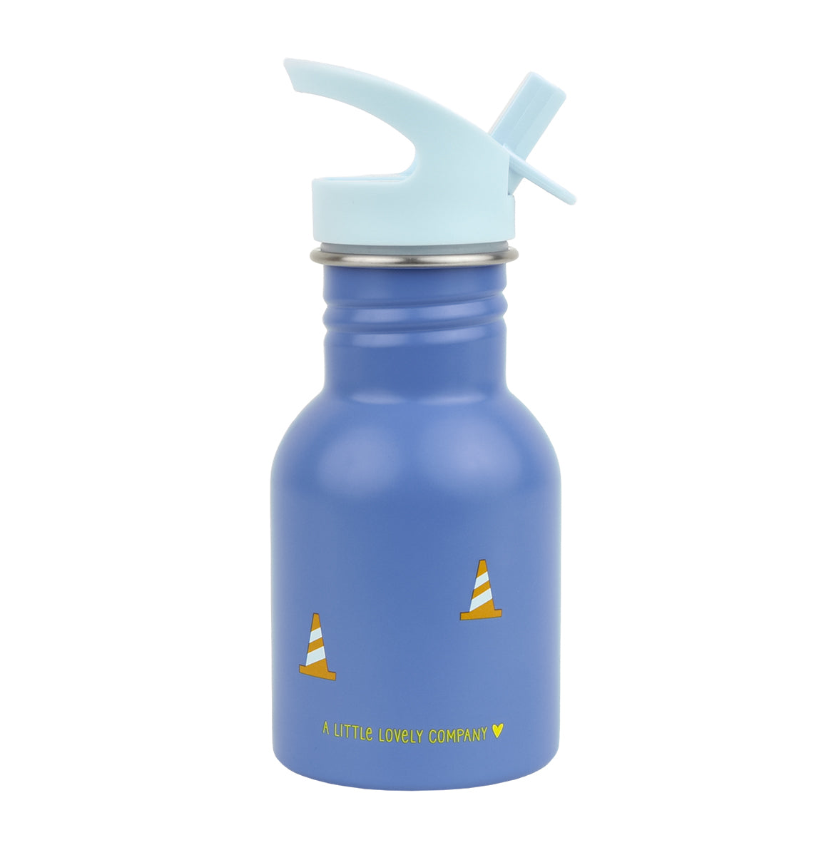 Kleine Edelstahl-Trinkflasche: Kipplaster
