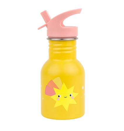 Kleine Edelstahl-Trinkflasche: Sternschnuppe