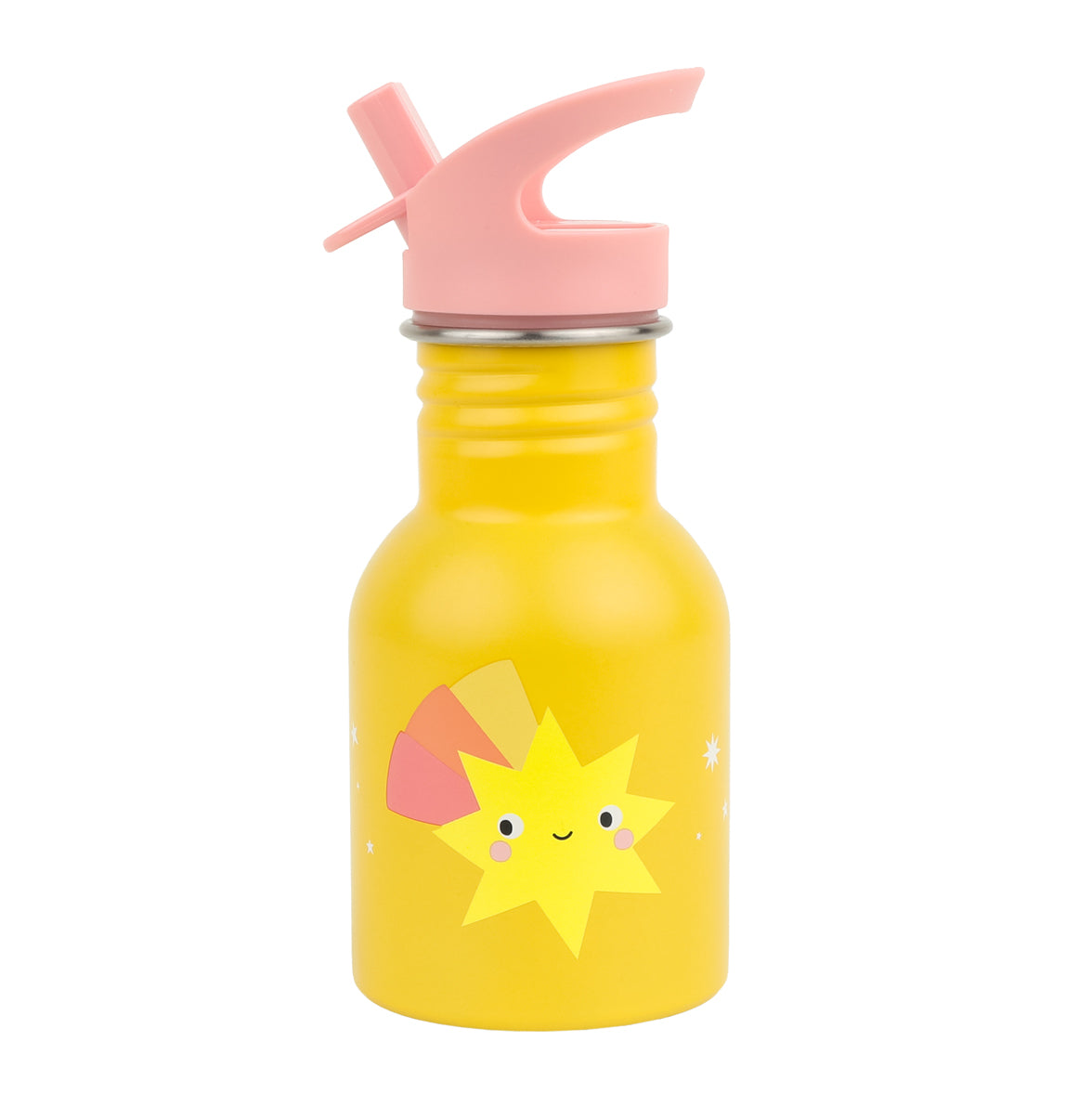 Kleine Edelstahl-Trinkflasche: Sternschnuppe