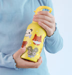 Edelstahl-Trinkflasche: Tierfreunde