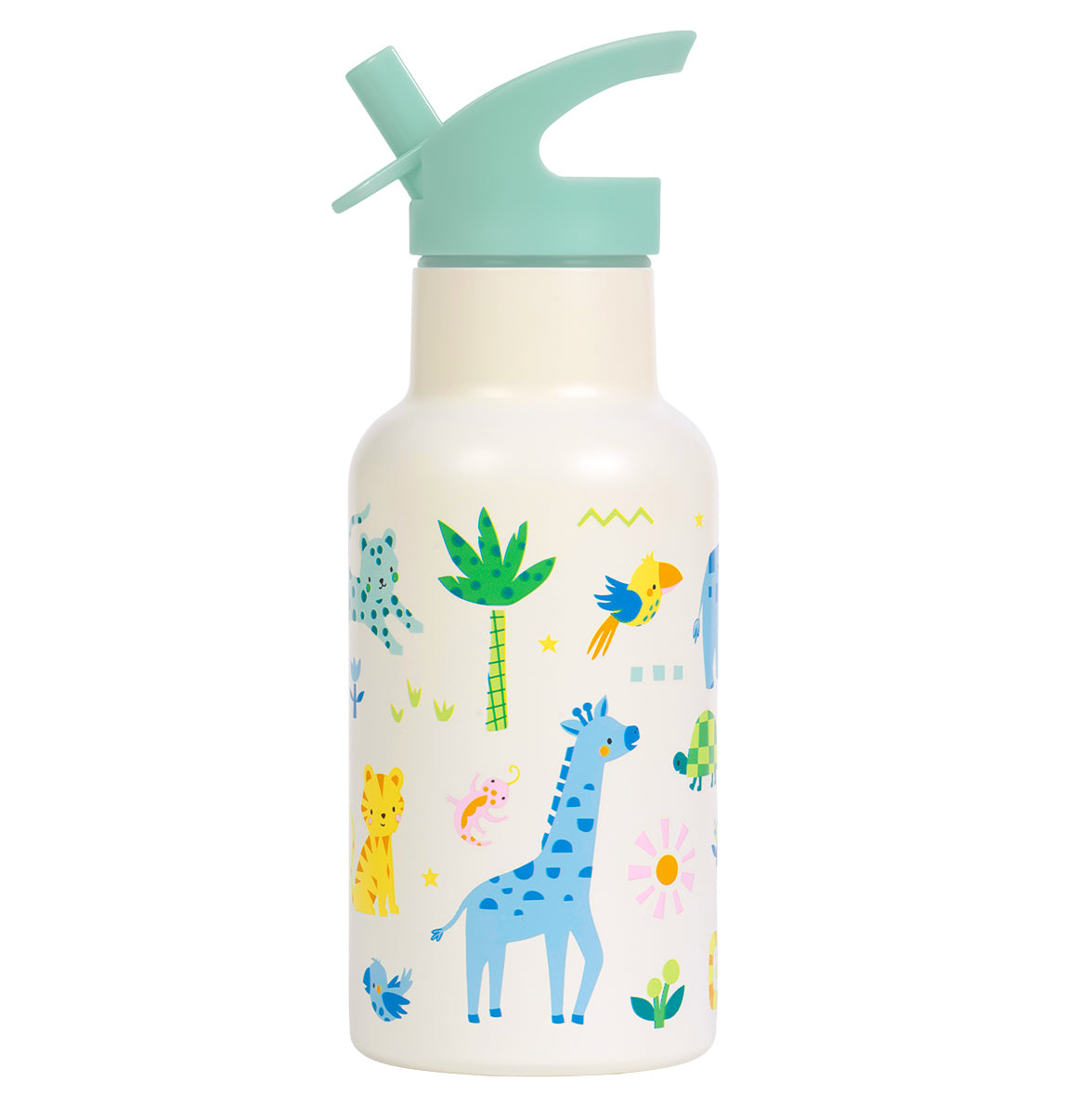 Edelstahl-Trinkflasche: Jungle