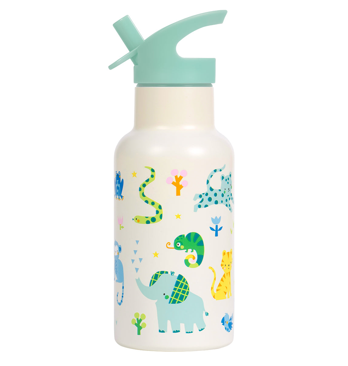 Edelstahl-Trinkflasche: Jungle