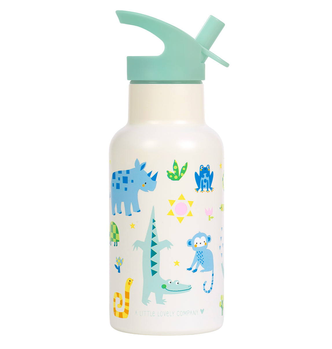 Edelstahl-Trinkflasche: Jungle